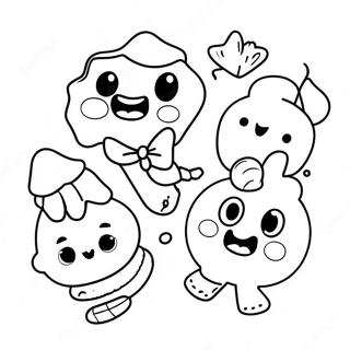 Kolorowanka Postaci Z Cookie Run Kingdom 111935-48182