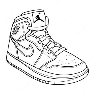 Kolorowanka Z Trampkami Air Jordan 112090-48304