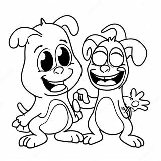 Zabawna Kolorowanka Z Renem I Stimpy 112831-49001