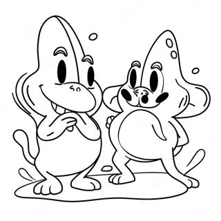 Przygodowa Kolorowanka Z Renem I Stimpy 112832-49006