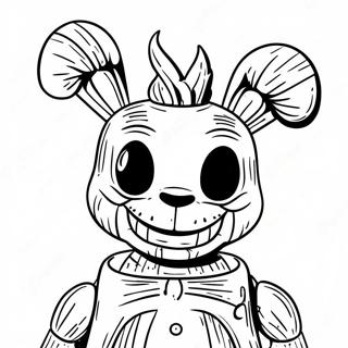 Withered Bonnie Kolorowanki