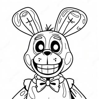 Kolorowanka Z Wiednaca Bonnie Z Przerazajacymi Oczami 112936-48971