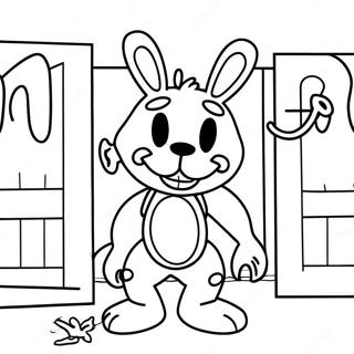 Kolorowanka Z Wiednaca Bonnie W Nawiedzonym Domu 112937-48975