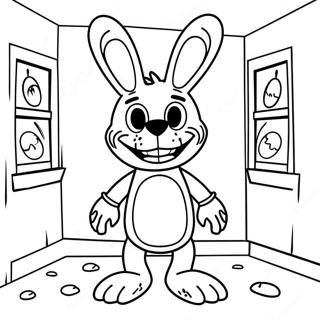 Kolorowanka Z Wiednaca Bonnie W Nawiedzonym Domu 112937-49096