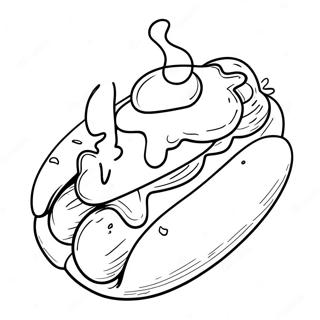 Kolorowanka Hot Dog 114015-49919