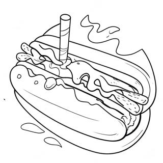 Kolorowanka Hot Dog 114015-49920