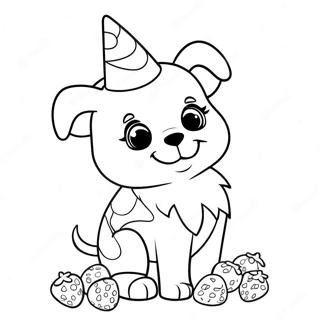 Puppycorn Z Blyszczacym Rogiem Kolorowanka 115072-50752