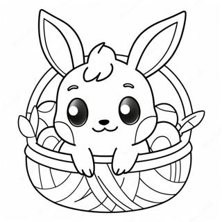 Pokemon Wielkanoc Kolorowanki