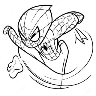 Spiderman Sonic Kolorowanki