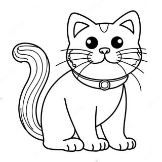 Kolorowanka Z Przygodowym Kotem Dla Dzieci 115846-51348