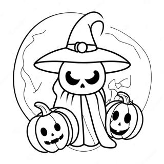 Kolorowanka Straszne Logo Spirit Halloween 116258-51662
