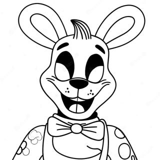 Kolorowanka Koszmarnego Bonnie Z Kreskowki 116619 52114