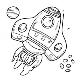 Kolorowanka Z Statkiem Kosmicznym 116798-52243