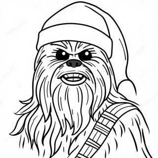 Kolorowanka Chewbaccy W Czapce Mikolaja 116927 52348