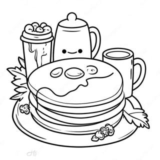 Kolorowanka Z Uczta Sniadaniowa Ihop 117287-52622