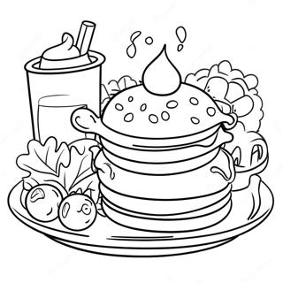 Kolorowanka Z Uczta Sniadaniowa Ihop 117287-52624