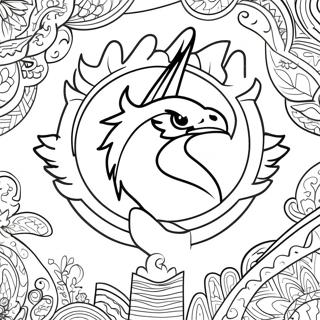 Kolorowanka Z Logo Phoenix Suns 117493-52777