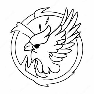 Kolorowanka Z Logo Phoenix Suns 117493-52778