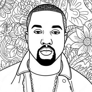 Kolorowanka Kanye Westa 117622-52872