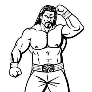 Wwe Superstar W Akcji Kolorowanka 117701-52934