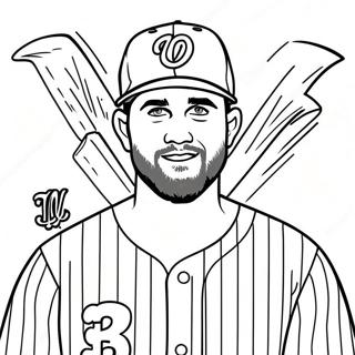 Bryce Harper Kolorowanki