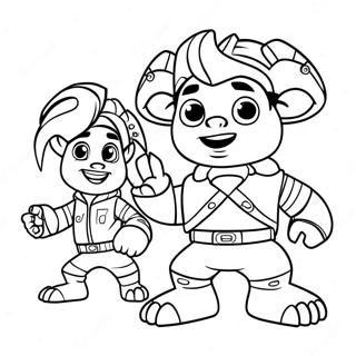 Kolorowanka Trollhunterow 118831-53923