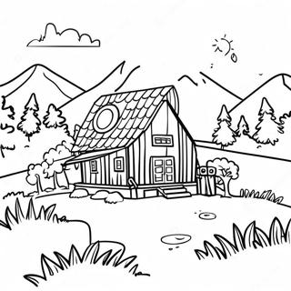 Kolorowanka Z Relaksujacym Krajobrazem Stardew Valley 119503-54459