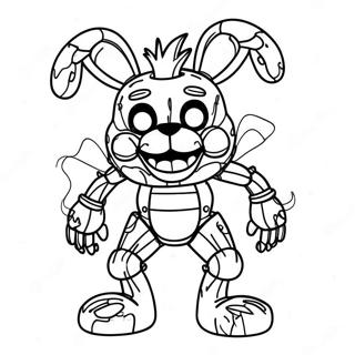 Straszny Springtrap Fnaf Kolorowanka 119835-54709