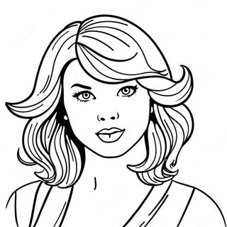 Kolorowanka Z Albumem Taylor Swift 119886-54748
