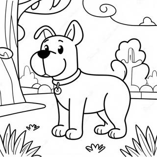 Zabawny Pies Kolorowanki