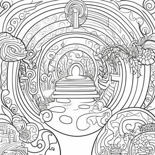 Labirynt Kolorowanki