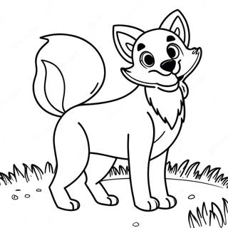 Kolorowanka Z Przygod Lisem I Psem Mysliwskim 120300-55078