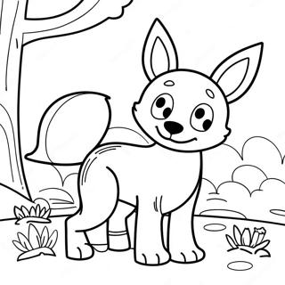 Lis I Pies Kolorowanki