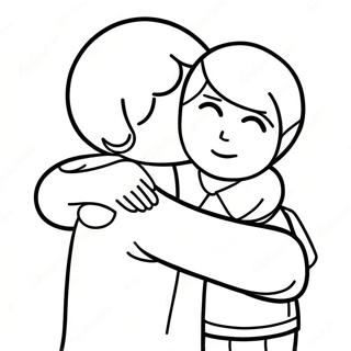 Emocjonalna Kolorowanka Z Usciskiem Na Pozegnanie 120812 55481