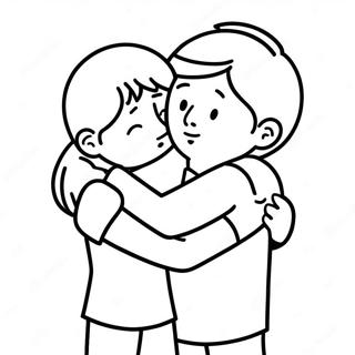 Emocjonalna Kolorowanka Z Usciskiem Na Pozegnanie 120812 55483