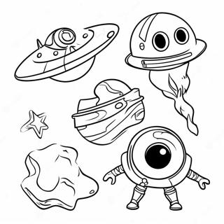 Kolorowa Kolorowanka Z Postaciami Stellar Vbs 120860-55509