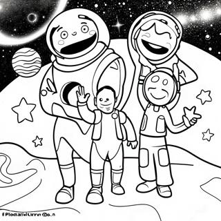 Kolorowa Kolorowanka Z Postaciami Stellar Vbs 120860-55700