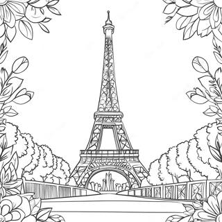 Wieza Eiffla W Paryzu Kolorowanka 120964 55589