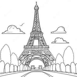 Wieza Eiffla W Paryzu Kolorowanka 120964 55590