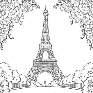 Wieza Eiffla W Paryzu Kolorowanka 120964 55592