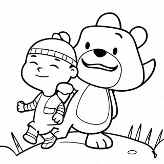 Przygodowa Kolorowanka Calvin I Hobbes 121039-55650