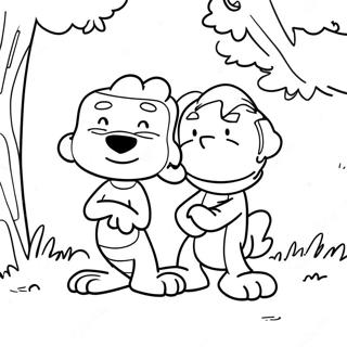 Przygodowa Kolorowanka Calvin I Hobbes 121039-55651