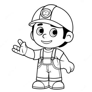 Kolorowanka Handy Manny 121425-56114