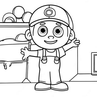 Kolorowanka Handy Manny 121425-56116