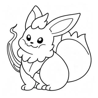 Flareon Kolorowanki