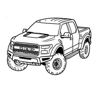 Ford Raptor Kolorowanki