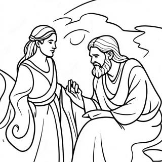 Kolorowanka Eliasza I Wdowy 121965 56546