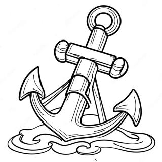Realistyczna Kotwica Kolorowanka 122374-56918