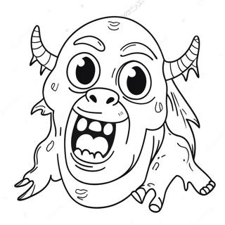 Straszny Brzydki Potwor Kolorowanka 122400-56942