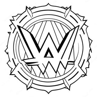 Logo Wwe Kolorowanka 122580-57078